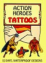 Action Heroes Tattoos (Temporary Tattoos)
