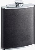 Visol Stainless Steel Leather Wrap Flask (8oz)