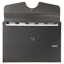 Five Star Student Expanding File, Black (72391)