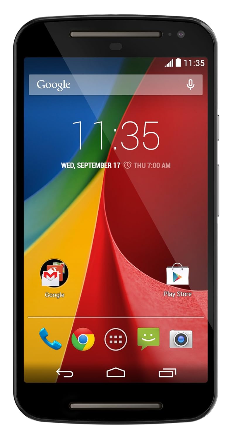 Motorola Moto G (2nd generation) - Global GSM - Unlocked - 8GB Black