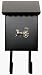 Outdoor Living : Fulton 1000 Vertical Black Mailbox