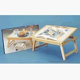 Bed and Lap Tray Genuine Wood - Tilts and Adjustable (Style: Table (98121))