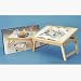 Bed and Lap Tray Genuine Wood - Tilts and Adjustable Image