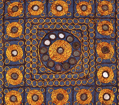 Imagen 3 de Diseñador de la vendimia del amortiguador indio étnico Cubiertas 16x16 juego de 2 piezas Por Rajrang