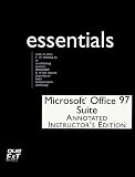 Microsoft Office 97 Suite Essentials with CDROM
