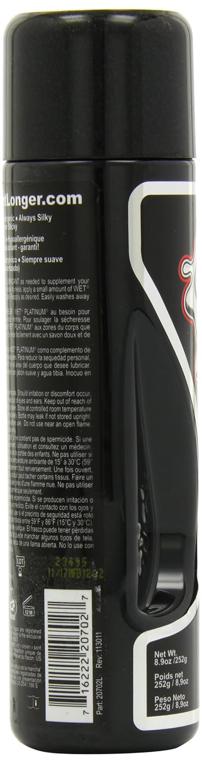 Amazon.com: Wet Platinum Premium Lubricate , 8.9-Ounce Bottle ...