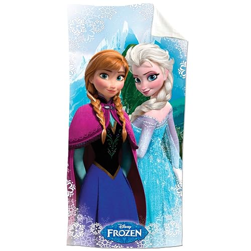 Disney Frozen Snowflake 100% Cotton Beach Towel