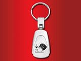 Rottweiler - Teardrop Keychain - Laser engraved