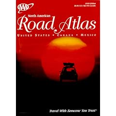 AAA 1999 NORTH AMERICAN ROAD ATLAS