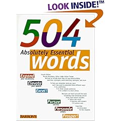 IELTS  -  504 absolutely Esssensial Words