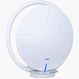Terk White AM/FM Amplified Stereo Antenna with Gamma Loop+