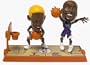1998 Mattel NBA Jams One-On-One Action 2-Figure Pack - Dennis Rodman vs Karl Malone