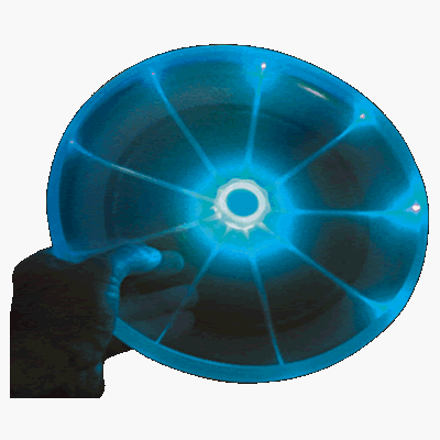 Flashflight Nite-Ize blau (Nachtleuchtende Frisbee)