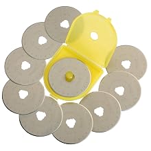 OLFA 9453 RB45-10 45mm Rotary Blade, 10-Pack