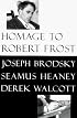 Homage to Robert Frost