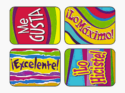 Cover image : Applause Stickers Span. Outstanding