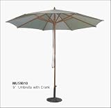 DC America MU59010, 9-Foot Market Umbrella with Poly Cover