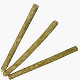 Eigenschaften Schecker  / Rinderhaut Sticks Natur, ca. 12,5cm, ca. 900g,100 Stück