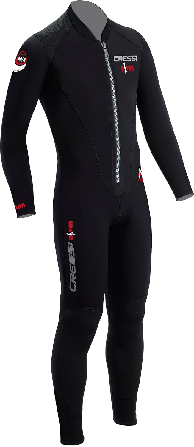 Cressi Diver 5mm Front Zip Scuba Diving Wetsuit eBay