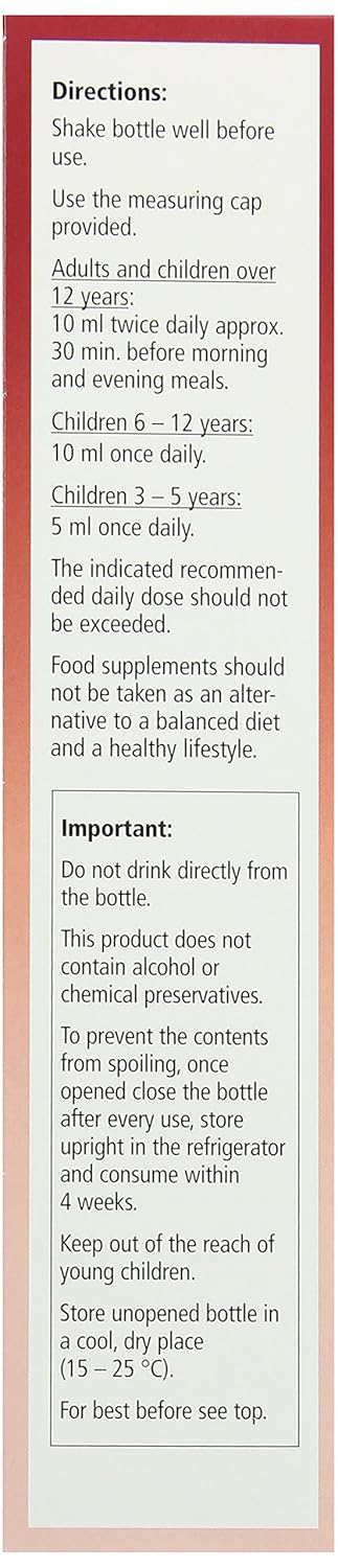 Amazon.com: Floradix Floravital Iron + Herbs Supplement Liquid ...