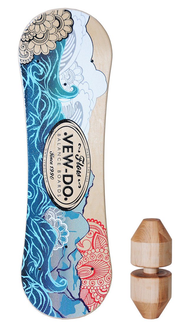 Amazon.com: Vew-Do Flow Balance Board w/Rock: Health & Personal Care