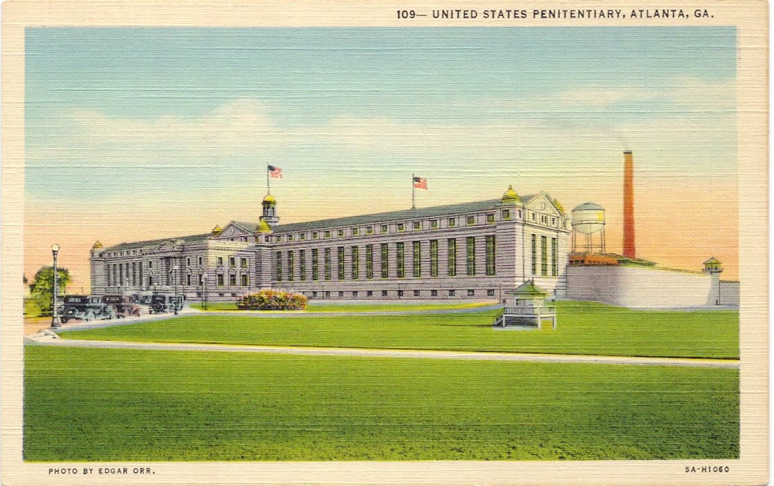 Amazon.com : 1940s Vintage Postcard - United States Penitentiary ...