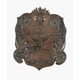 HEN-FEATHERS GARDENER PLAQUE 91807HWDB by Hen-Feathers