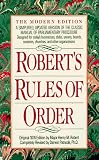 Robert's Rules of Order: Newly Revised (10th Edition)