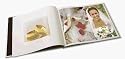 Pics Book Junior A4 - Permanent Photo Book Binding - - Hard Cover - White Satin