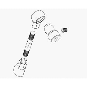 Redcat Racing BS903-029 Anti-Roll Bar Fixation Set from Roll Bars