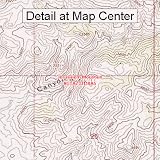 USGS Topographic Quadrangle Map - Jerusalem Mountain, Arizona (Folded Waterproof)