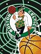 Boston Celtics Colorful Raschel Blanket Throw - NBA Basketball Fan Shop Sports Team Merchandise
