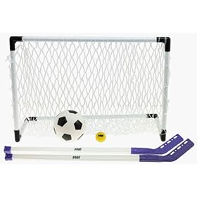 Jr. Soccer Street Hockey Set by Poof Slinky