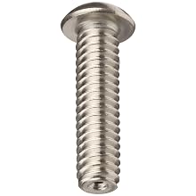Stainless Steel 18-8 Socket Cap Screw, Vented Button Head, Hex Socket Drive