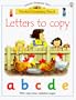 Letters to Copy (Usborne Sticker Learning Books)