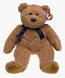 TY Beanie Buddy - FUZZ the Bear