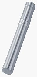 Visol VSY-180 Satin Finish Stainless Steel Cigar Tube