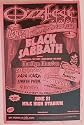 Black Sabbath Ozzy Osbourne Marilyn Manson Gig Poster