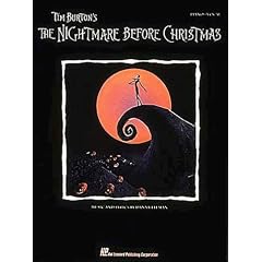 Tim Burton's The Nightmare Before Christmas: P/V/G (Piano Vocal Series)