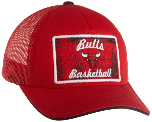 NBA Men's Trucker Cap - Ne86Z, Chicago Bulls, One Size , Chicago Bulls , Red
