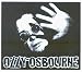 Search : Ozzy Osbourne - Black & White Face Shot with Hand - Sticker / Decal