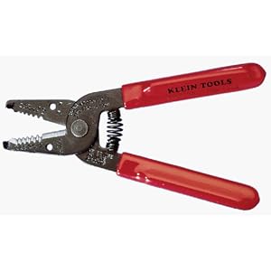 Klein 11046 Wire Stripper Cutter Red 6 1 4 Inches by 
