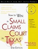 How to Win in Small Claims Court in Texas: With Forms (Legal Survival Guides) 71FH9HVXCVL. SL160 How to Win in Small Claims Court in Texas: With Forms (Legal Survival Guides)
