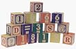 Uncle Goose Braille Alphabet Blocks