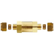 Parker F Series Brass Instrumentation Filter, CPI Compression Fitting