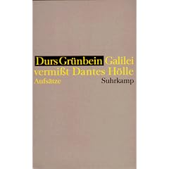 Galilei vermi�t Dantes H�lle und bleibt an den Ma�en h�ngen. Aufs�tze 1989 - 1995