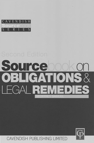 Sourcebook on Obligations and Remedies (Sourcebook)