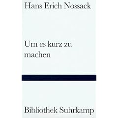 Um es kurz zu machen
