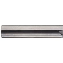 Melin Tool AMG-DP Carbide Drill Mill, Uncoated (Bright) Finish, 30 Deg Point Angle, 2 Flutes, 2.5" Overall Length, 0.25" Cutting Diameter, 0.25" Shank Diameter