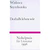 Deshalb leben wir: Gedichte (Bibliothek Suhrkamp)